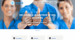 Desktop Screenshot of cliniqueeureka.com